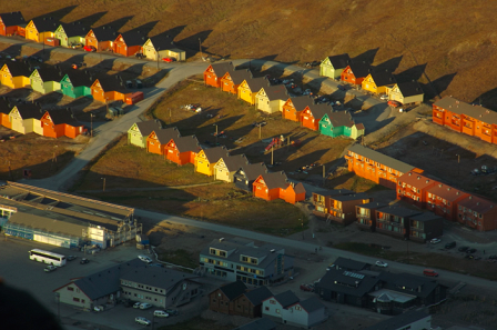 Longyearbyen from above